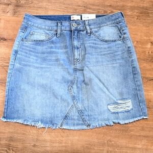 So Women's Blue Denim Skirt
